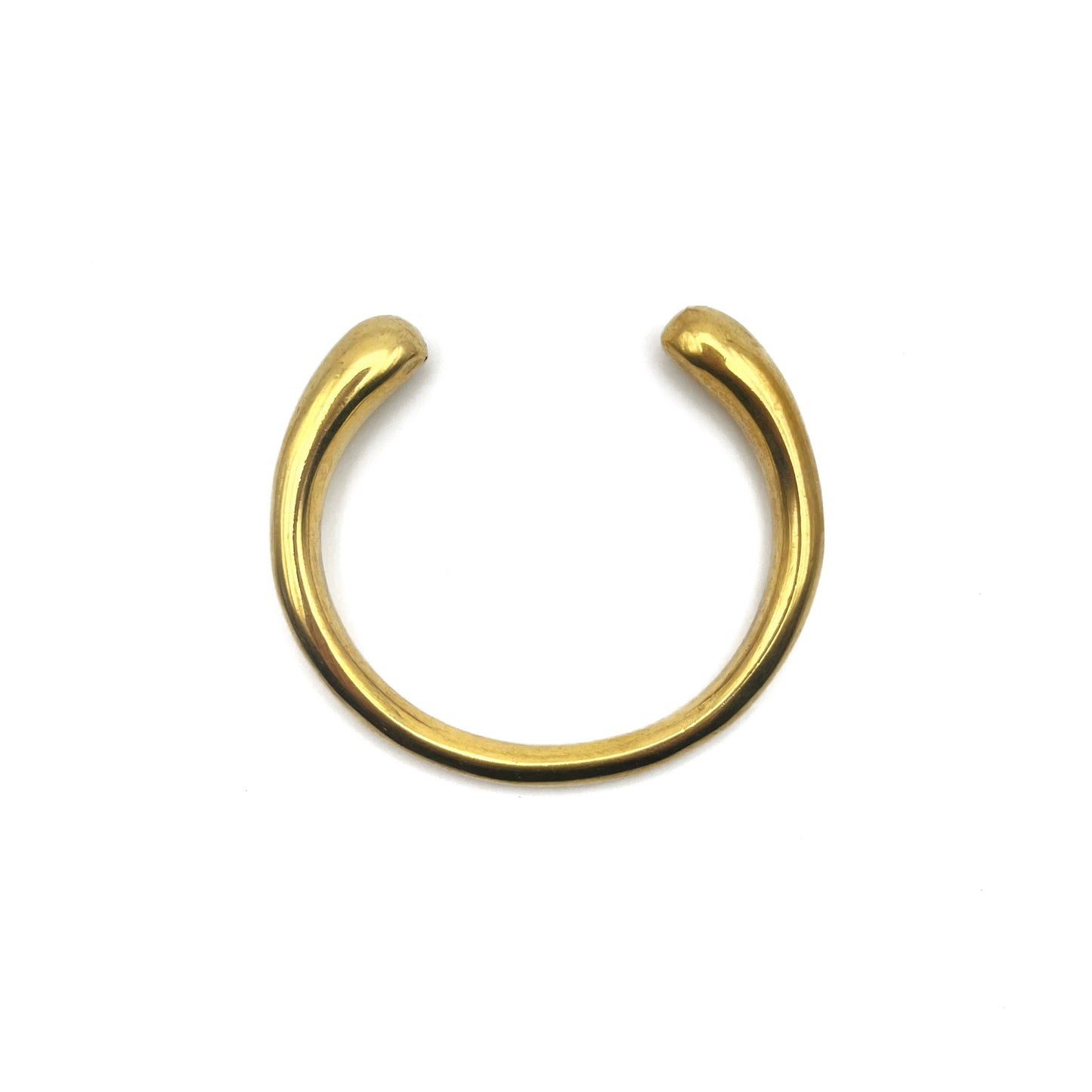 Architectural Gold Cuff - Contemporary Statement Piece