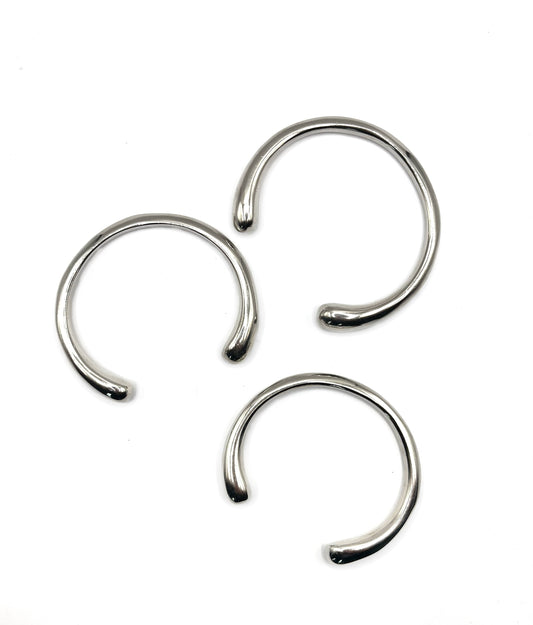 Silver Gap Bangle