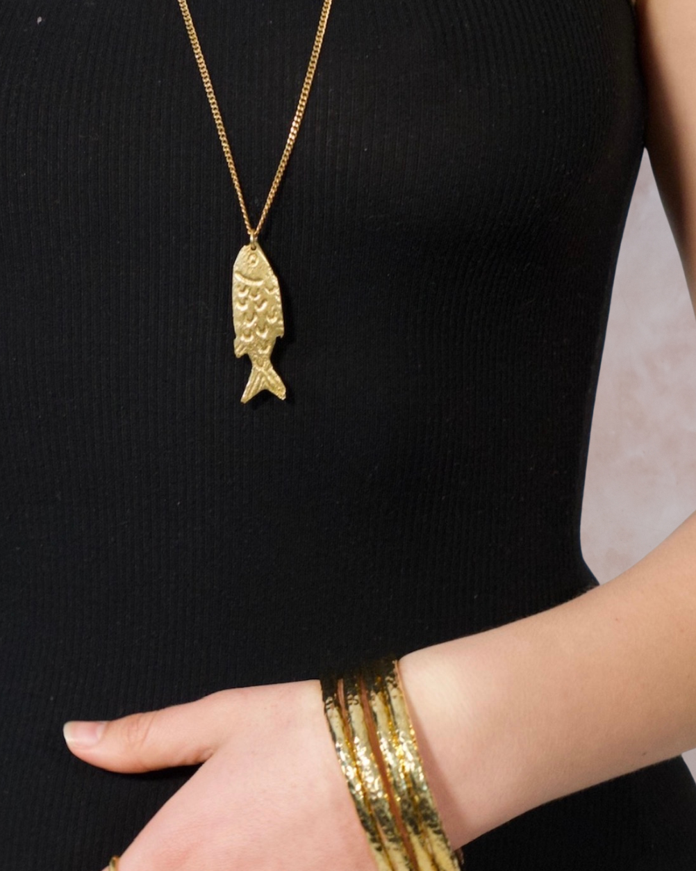 Fish Charm Necklace